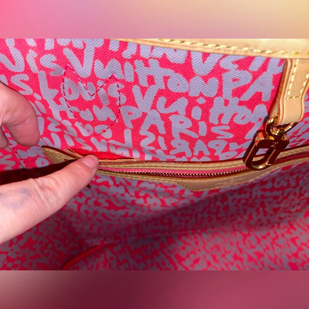 🦄Louis Vuitton x Stephen Sprouse Graffiti Neverfull GM🦄 - Picture 10 of 16